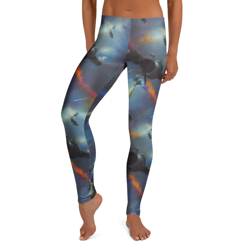 Gravity's Palette on Leggings — Front