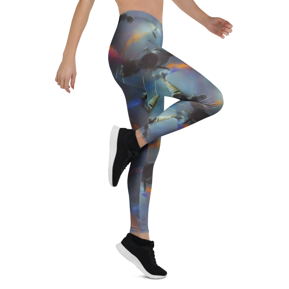 Gravity's Palette on Leggings — Right