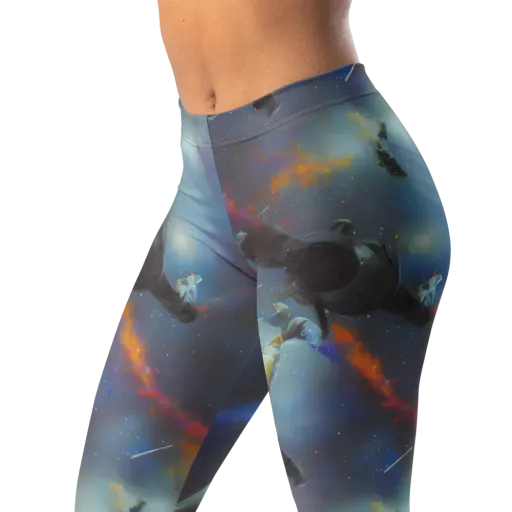 Gravity's Palette on a Leggings