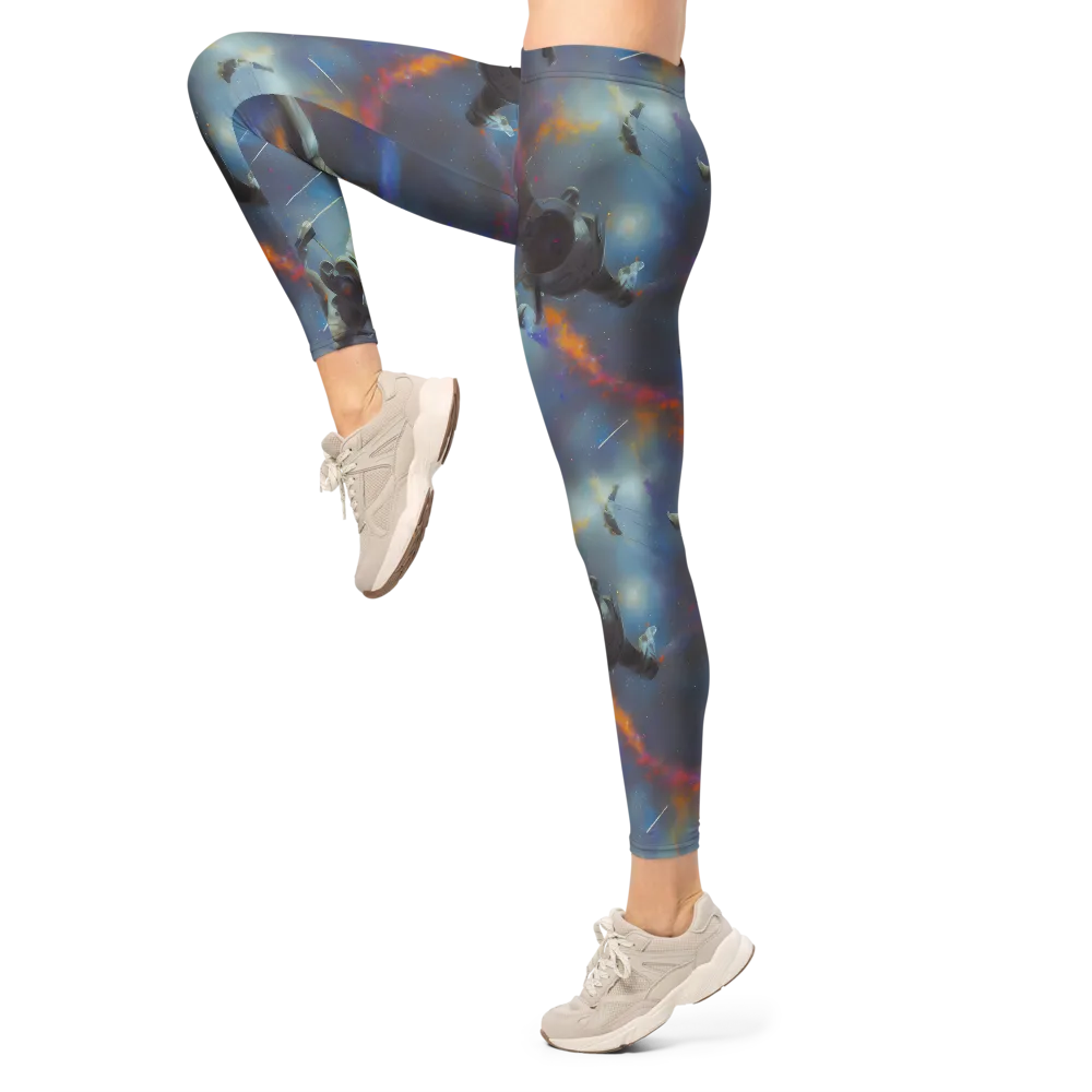 Gravity's Palette on Leggings — Left
