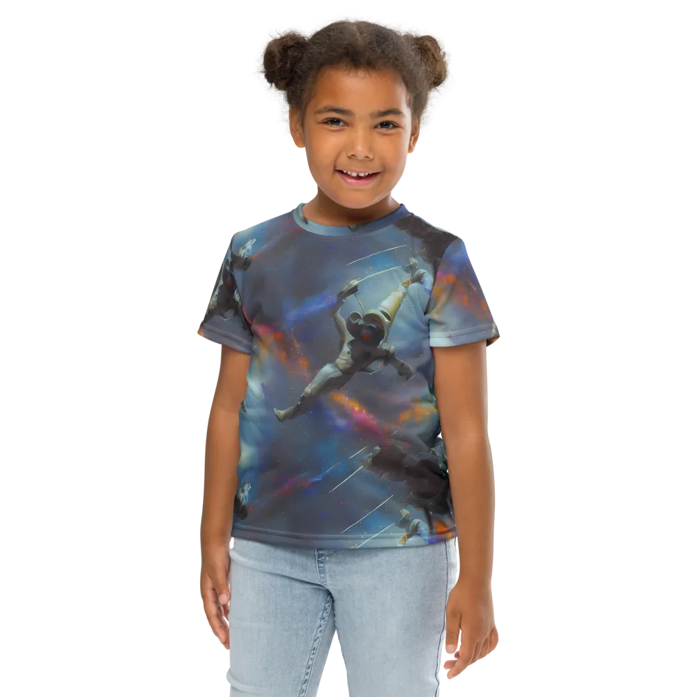 Gravity's Palette on Kids Crew Neck T-Shirt — Front