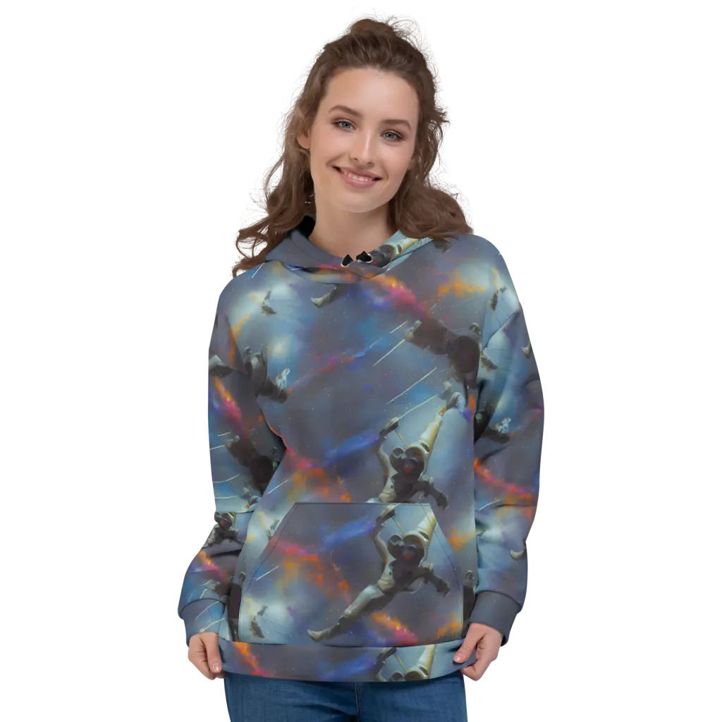 Gravity's Palette on Hoodie — Front