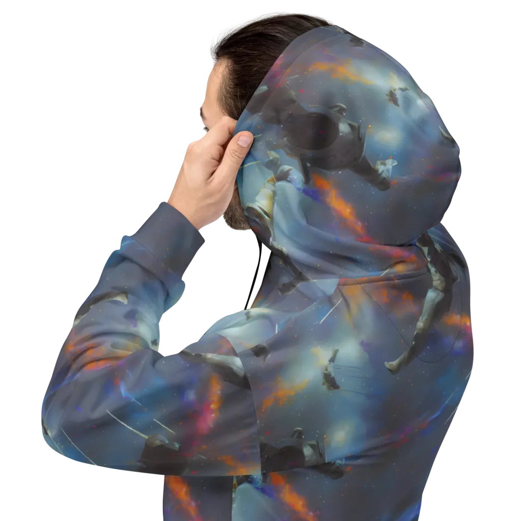 Gravity's Palette on Hoodie — Back