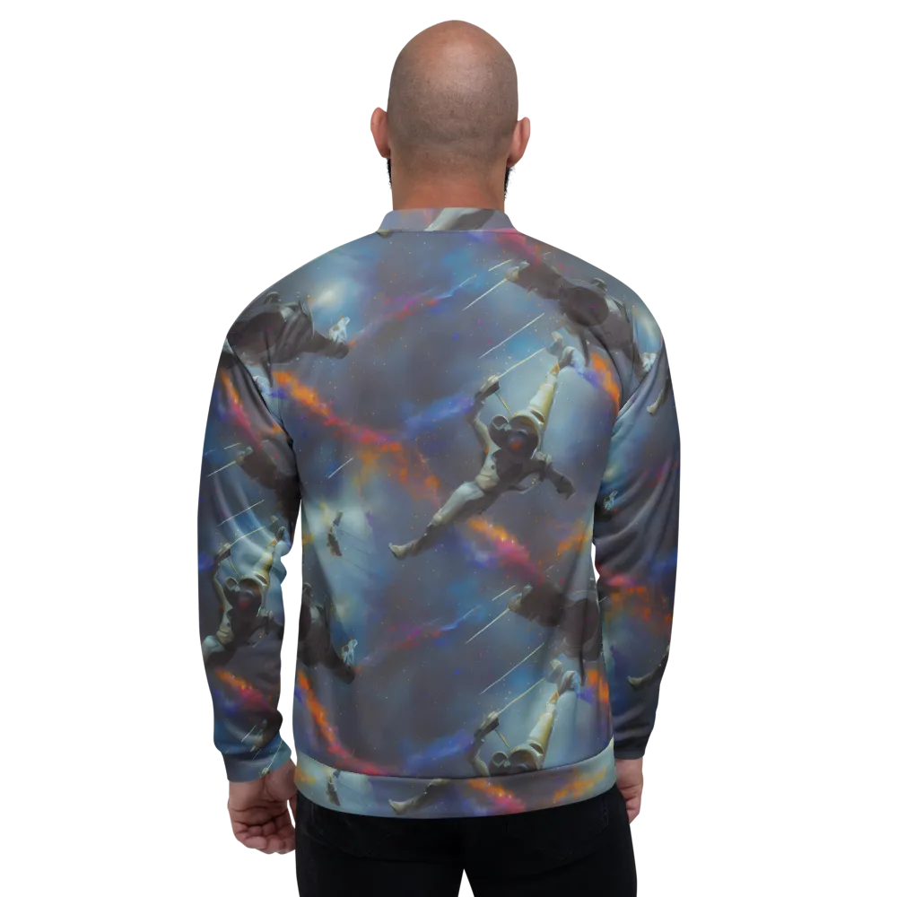 Gravity's Palette on Bomber Jacket — Back
