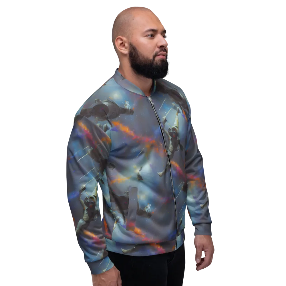 Gravity's Palette on Bomber Jacket — Right
