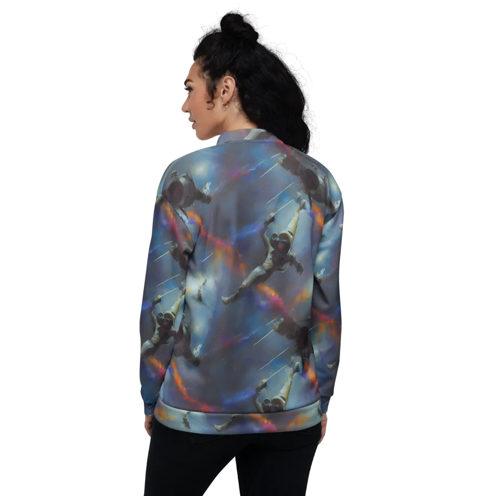 Gravity's Palette on Bomber Jacket — Back