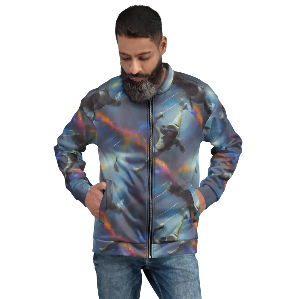 Gravity's Palette on Bomber Jacket — Front