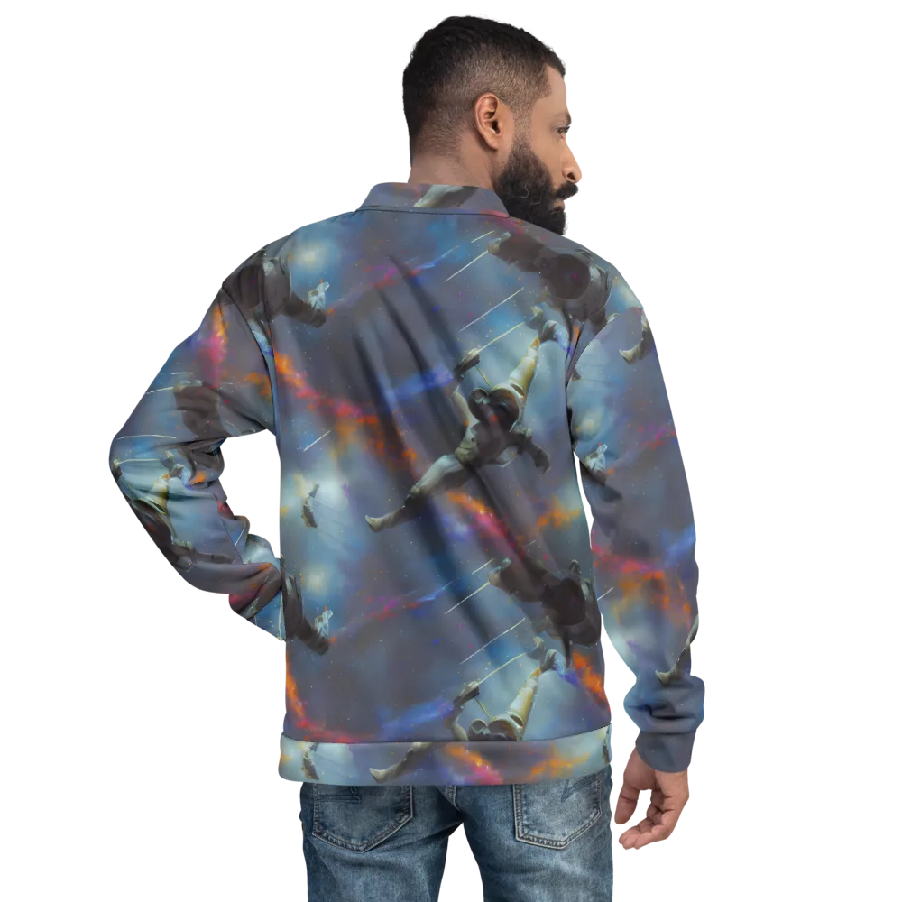 Gravity's Palette on Bomber Jacket — Back