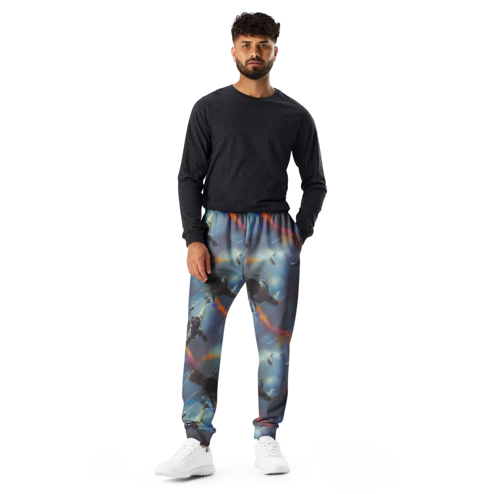 Gravity's Palette on Men's Joggers — Front