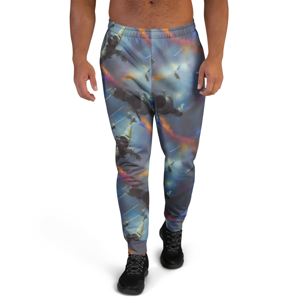 Gravity's Palette on Men's Joggers — Front