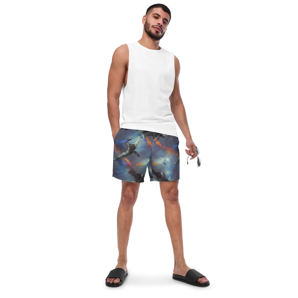Gravity's Palette on Swim Trunks — Front