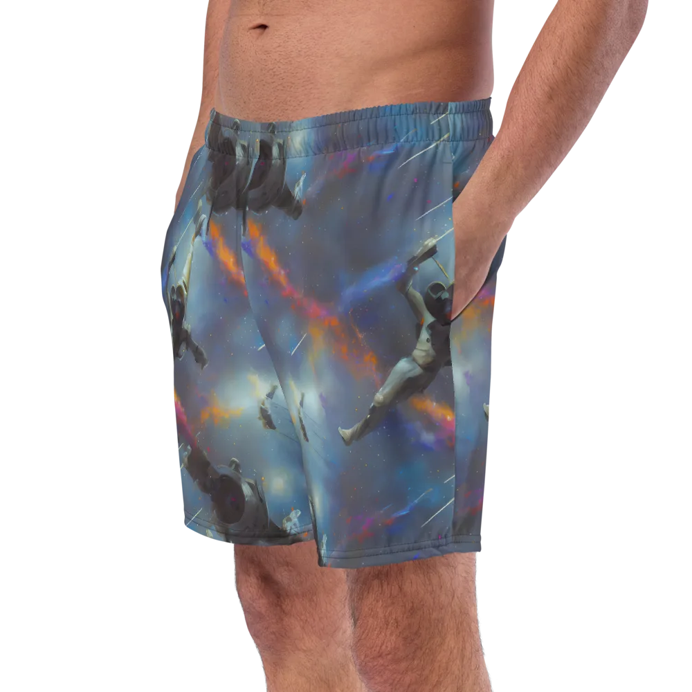 Gravity's Palette on Swim Trunks — Left Front