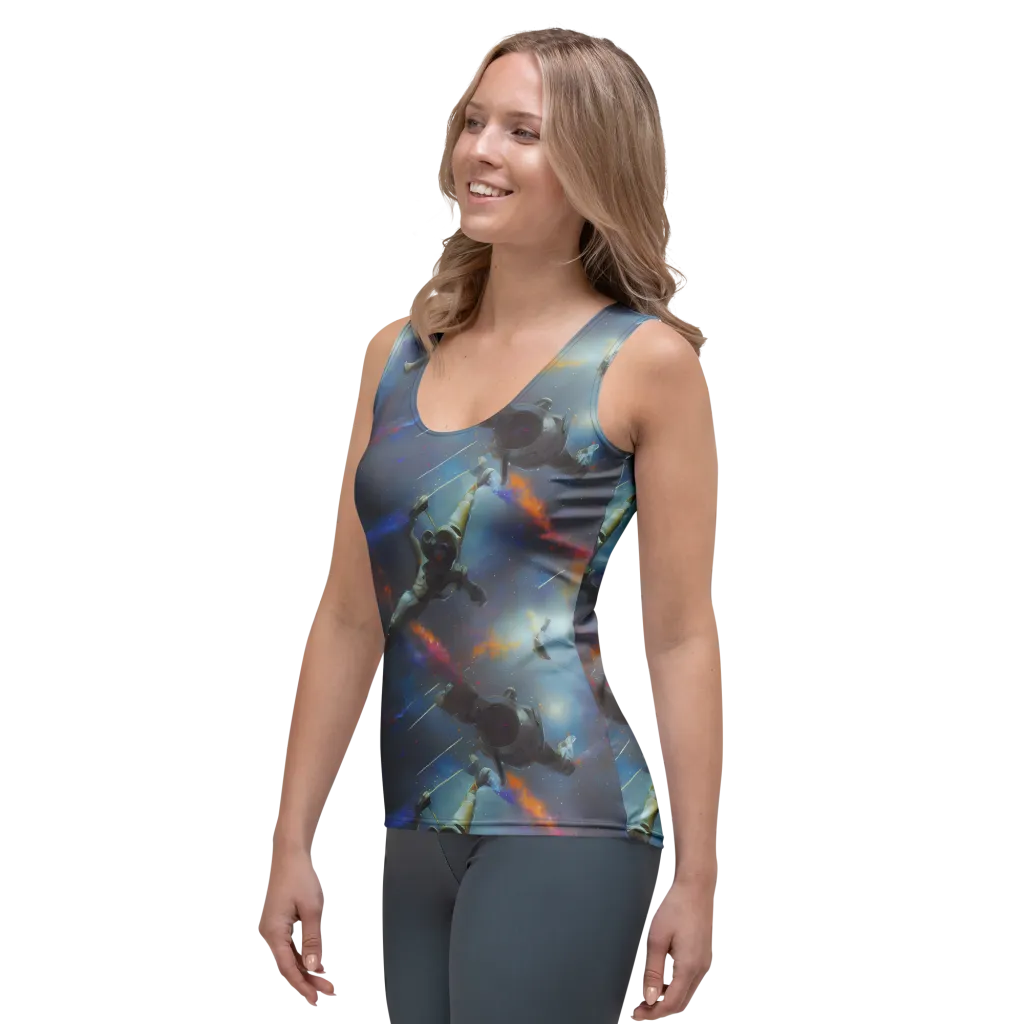 Gravity's Palette on Women's Tank Top — Left Front