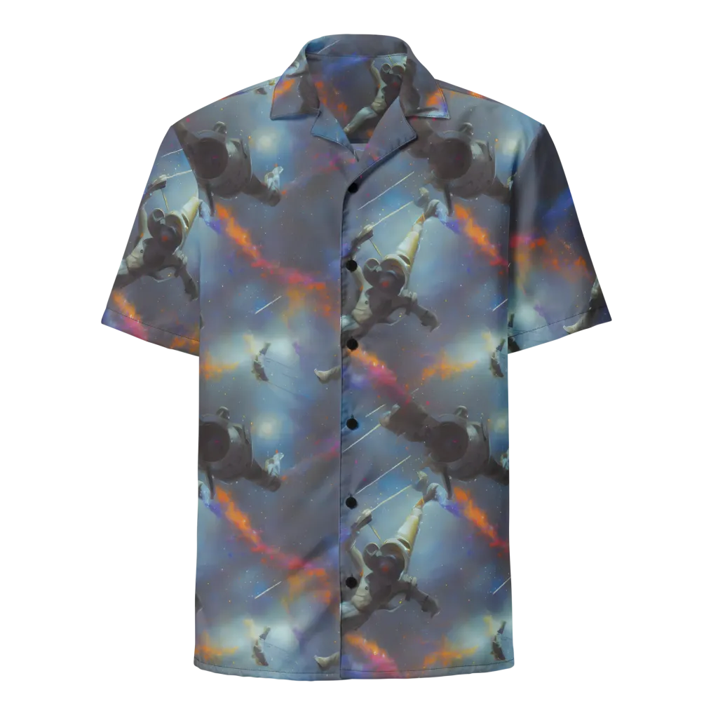 Gravity's Palette on Button Shirt — Front