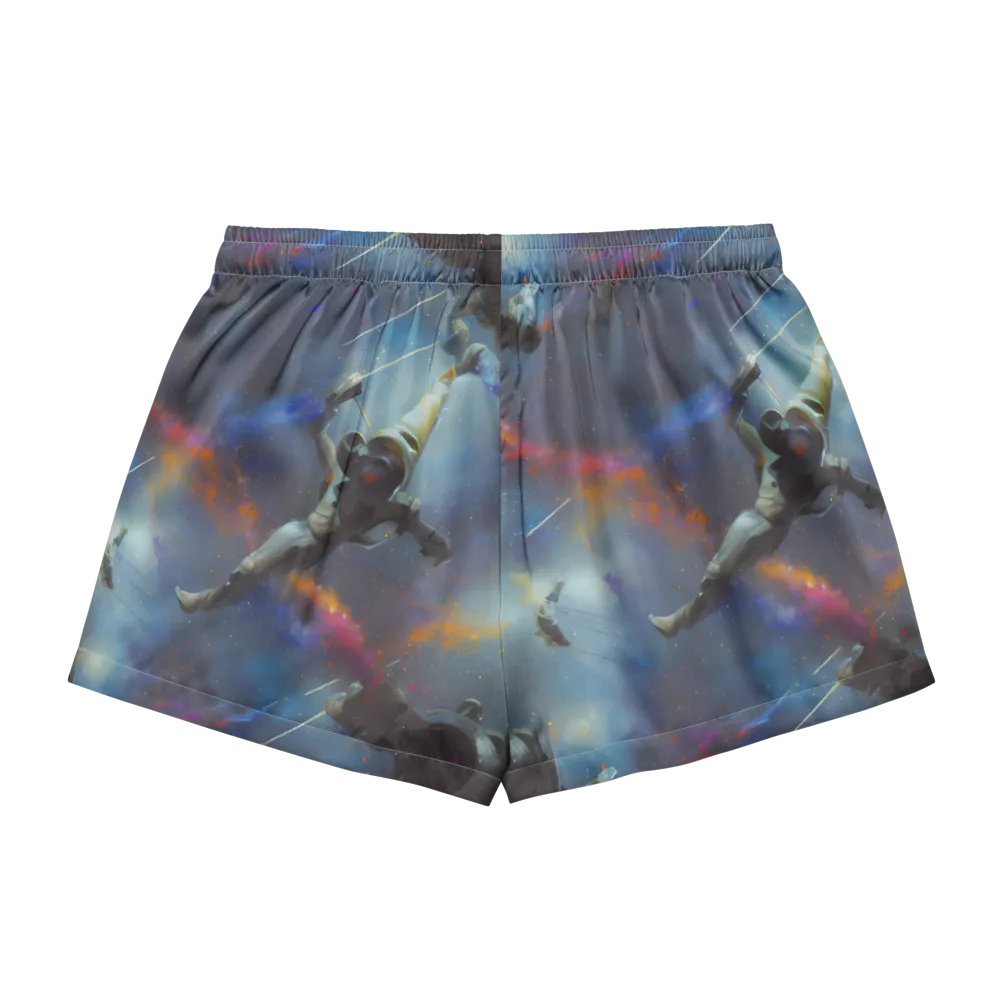 Gravity's Palette on Women's Pajama Shorts — Back