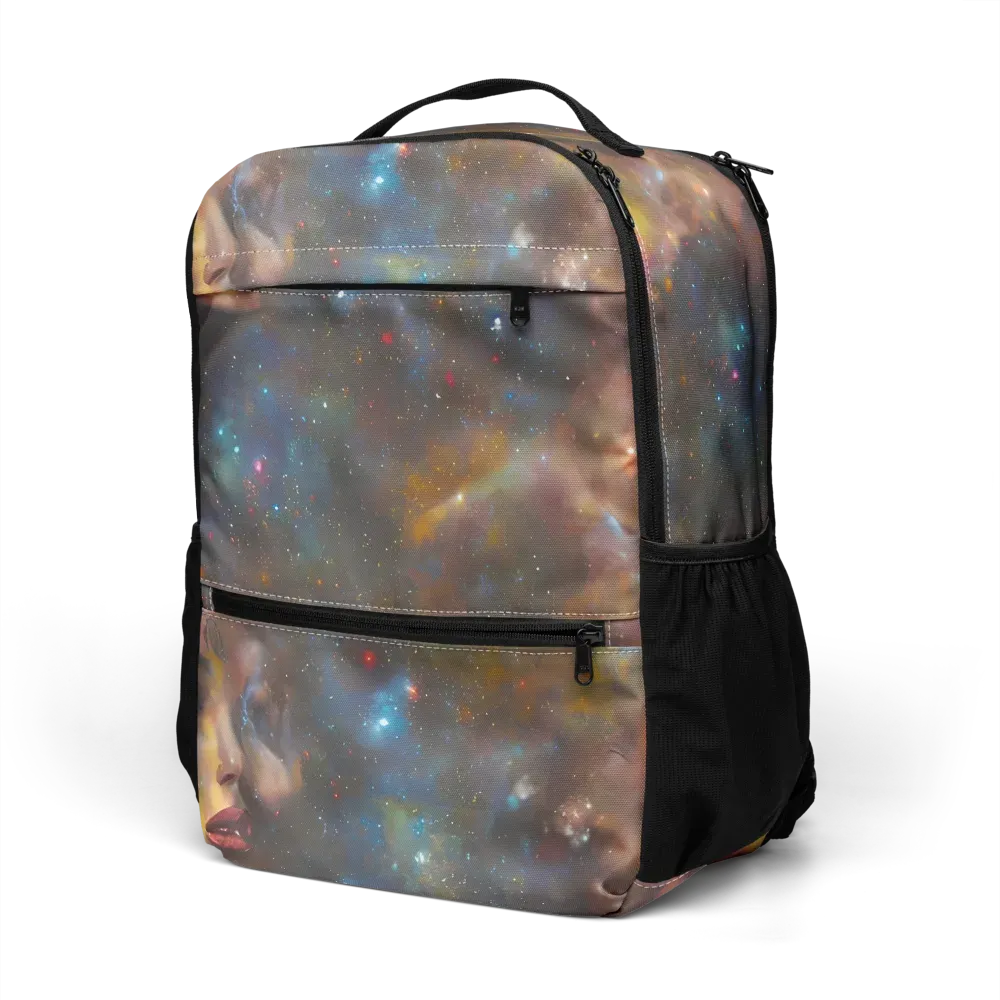 Gilded Galaxies on Utility Backpack — Left Front