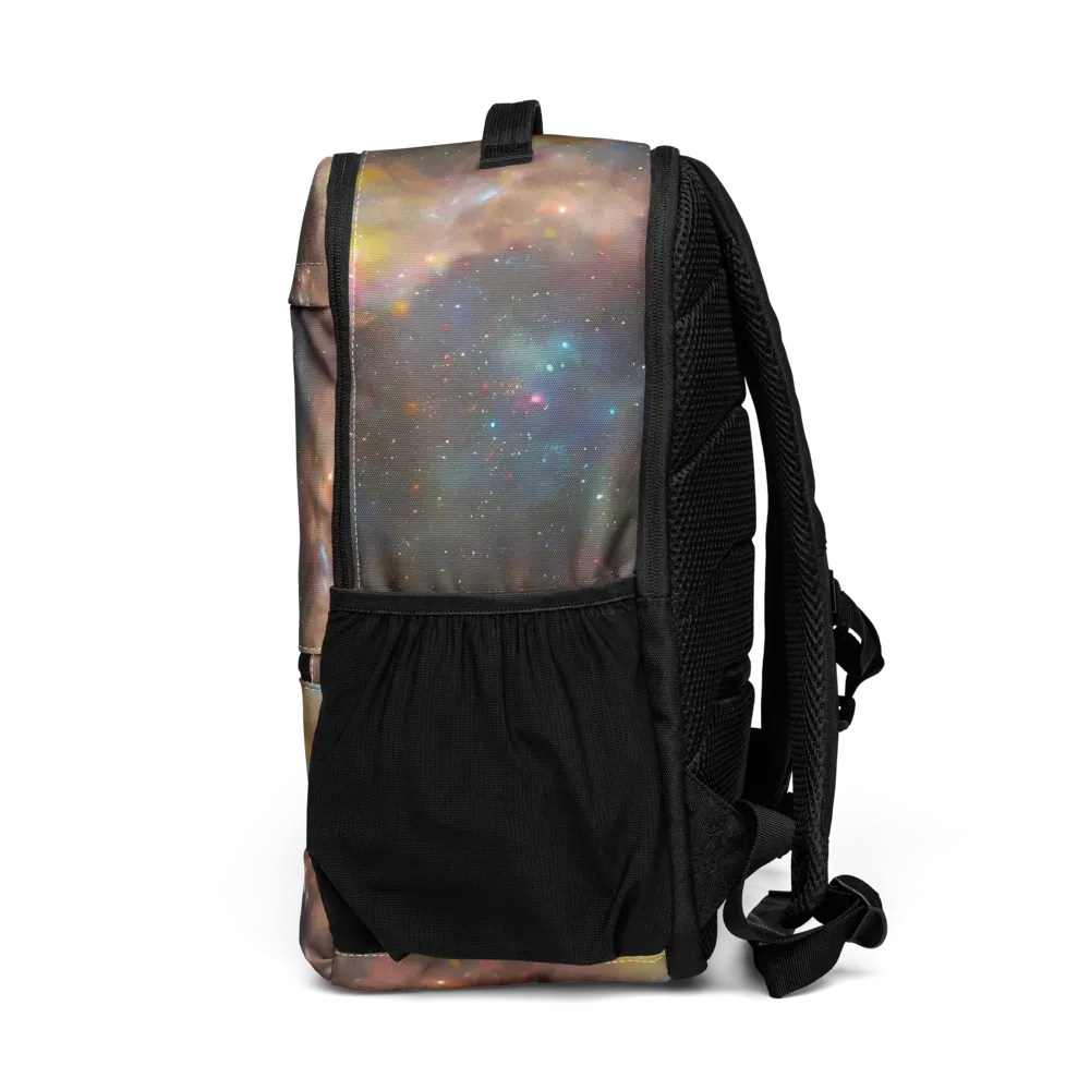 Gilded Galaxies on Utility Backpack — Left