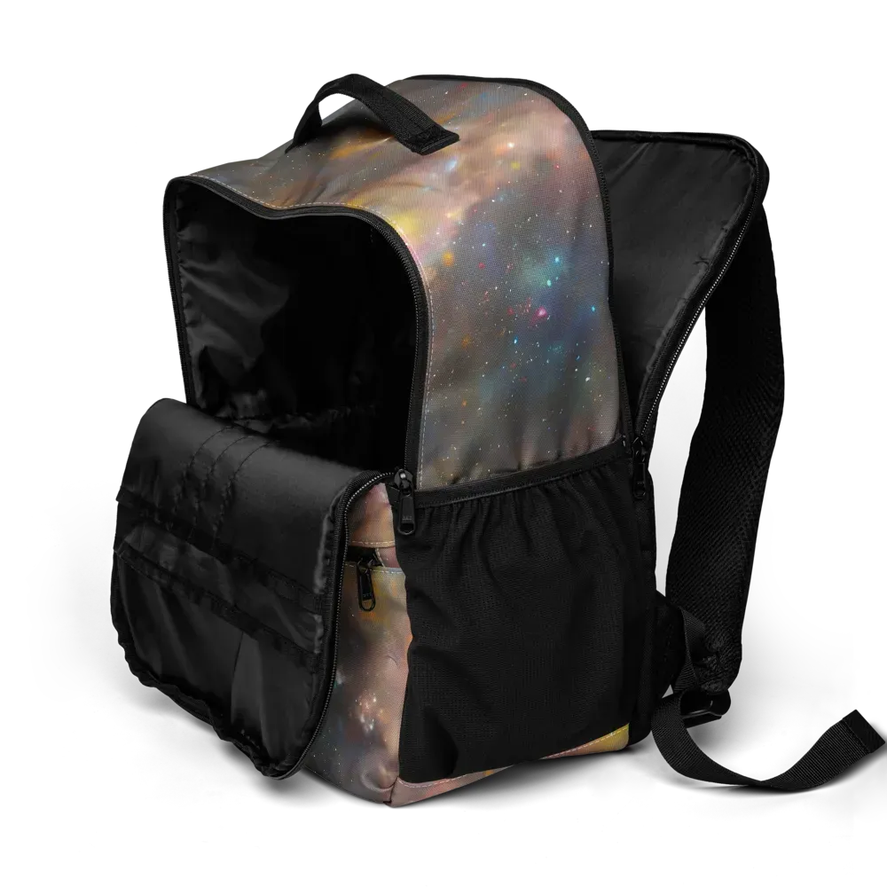 Gilded Galaxies on Utility Backpack — Product details 2