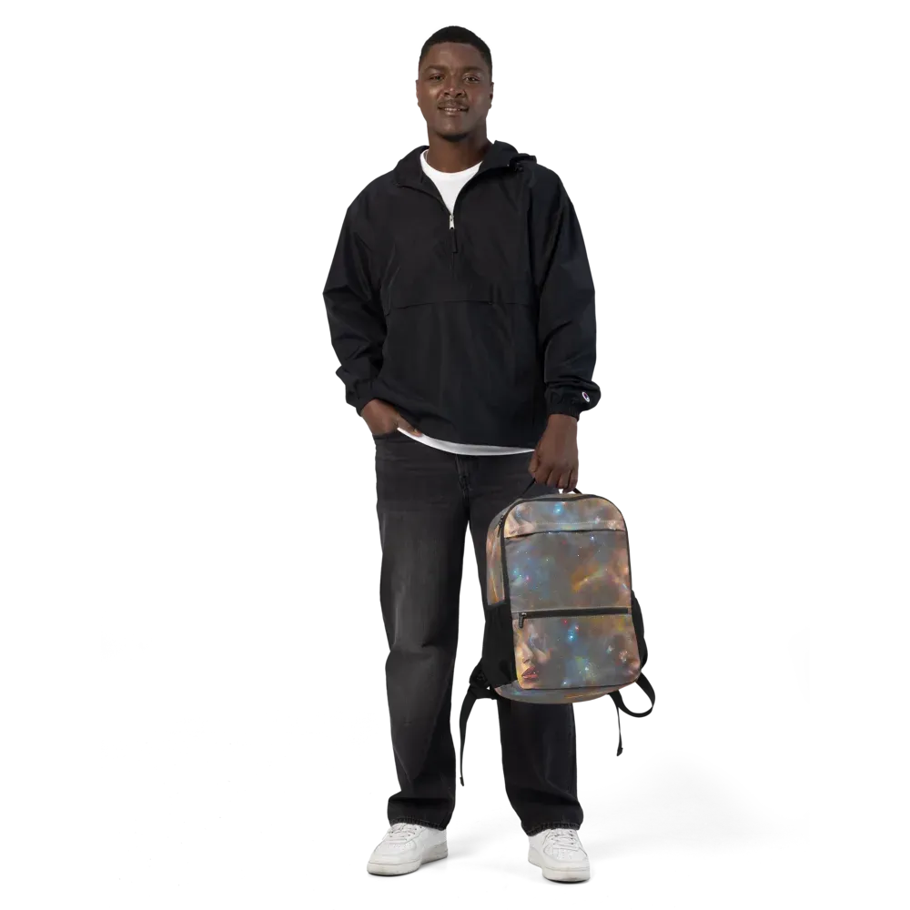 Gilded Galaxies on Utility Backpack — Front