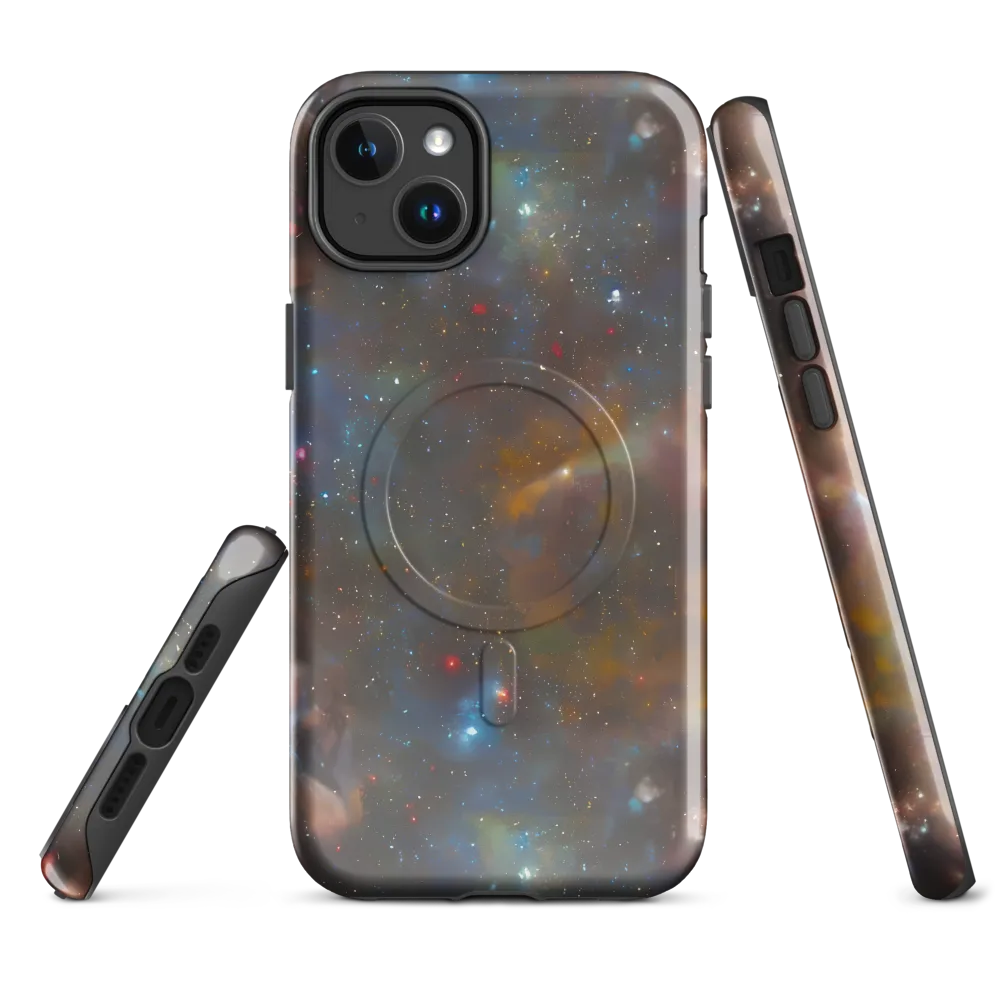 Gilded Galaxies on MagSafe Tough Case for iPhone® — Front