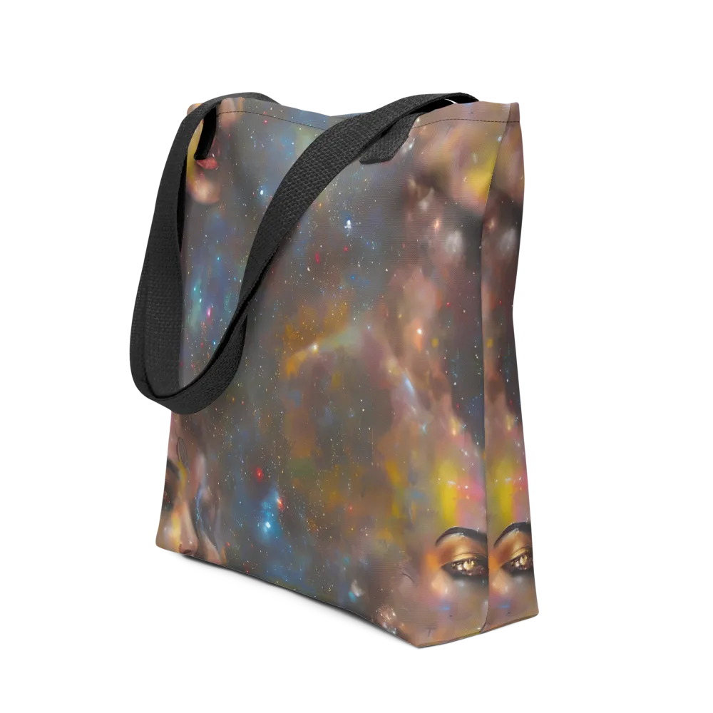Gilded Galaxies on Tote Bag — Front