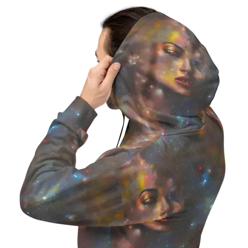 Gilded Galaxies on a Hoodie