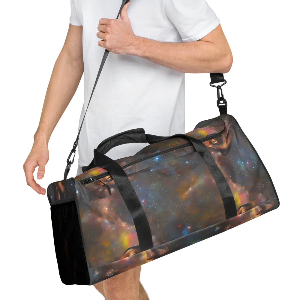 Gilded Galaxies on Duffle Bag — Right Front