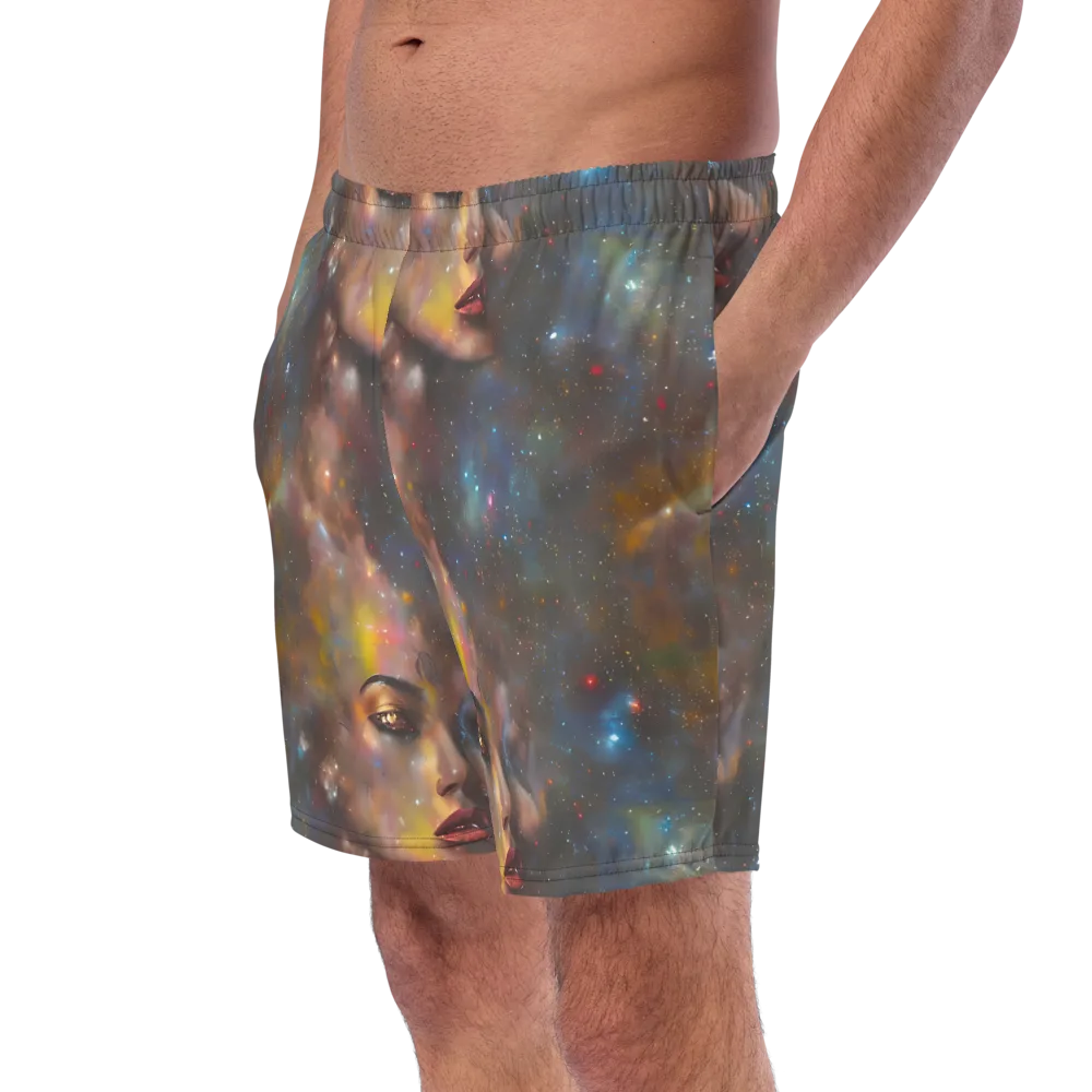 Gilded Galaxies on Swim Trunks — Left Front