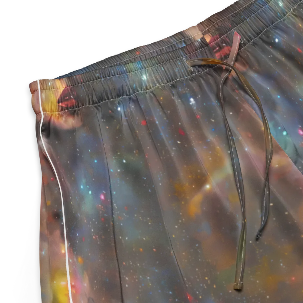 Gilded Galaxies on Women's Pajama Shorts — Product details