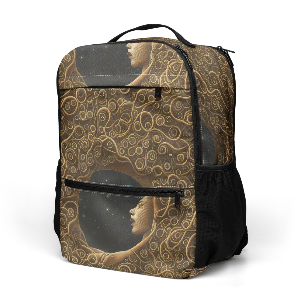 Ethereal Coils on Utility Backpack — Left Front