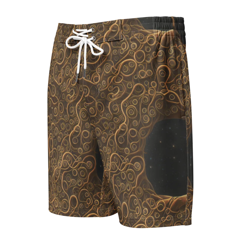 Ethereal Coils on Men's Board Shorts — Front