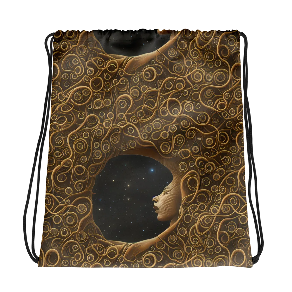 Ethereal Coils on Drawstring Bag — Photo