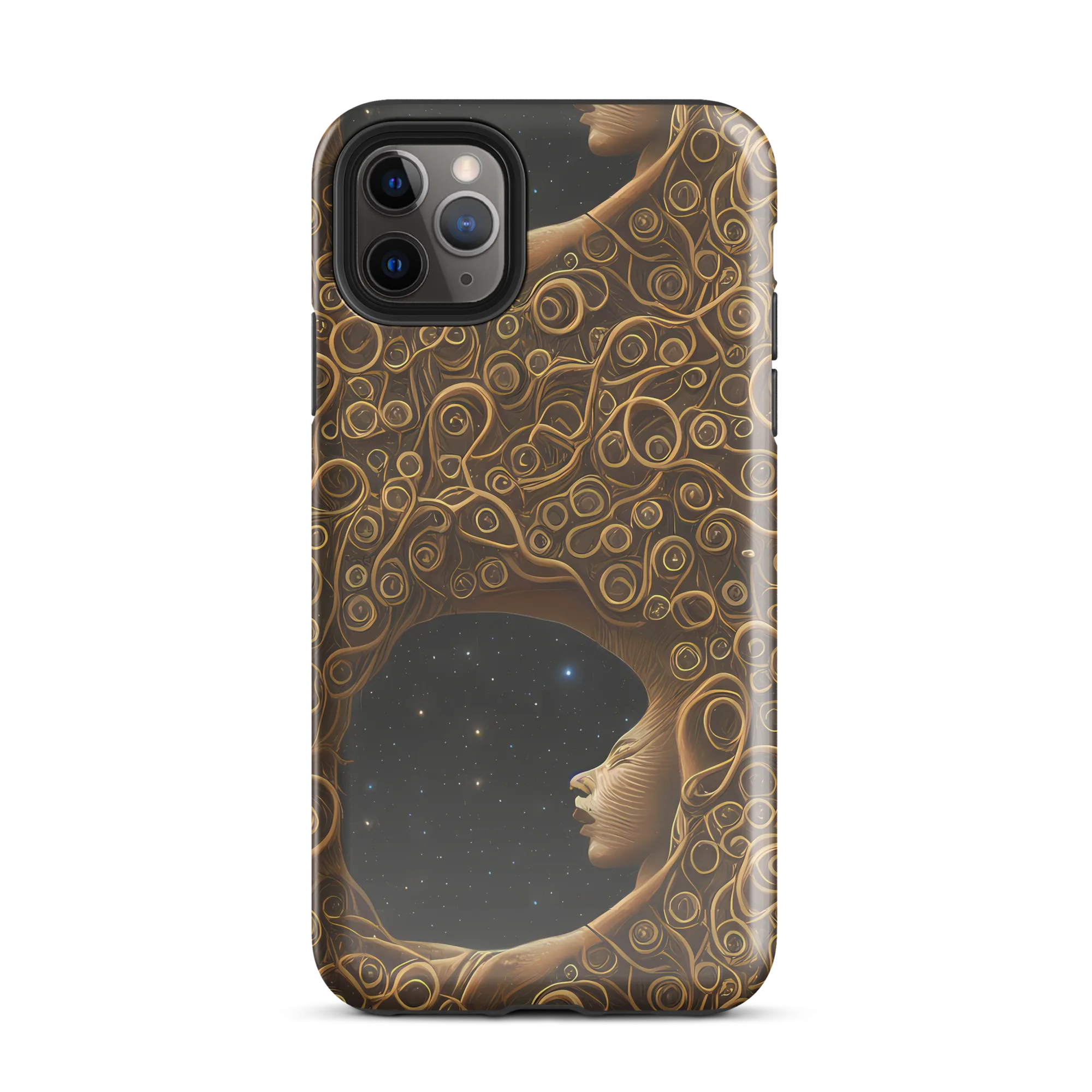 Ethereal Coils on Tough Case for iPhone® — Front
