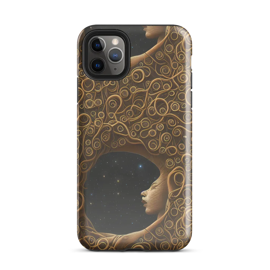 Ethereal Coils on Tough Case for iPhone® — Front