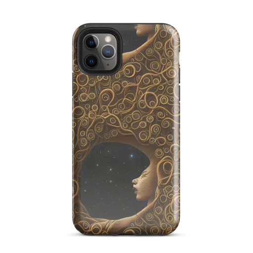 Ethereal Coils on a Tough Case for iPhone®