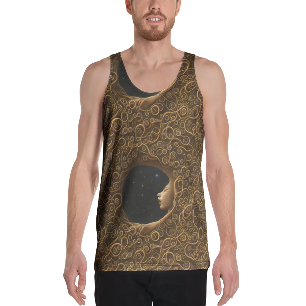 Ethereal Coils on Men's Tank Top — Front