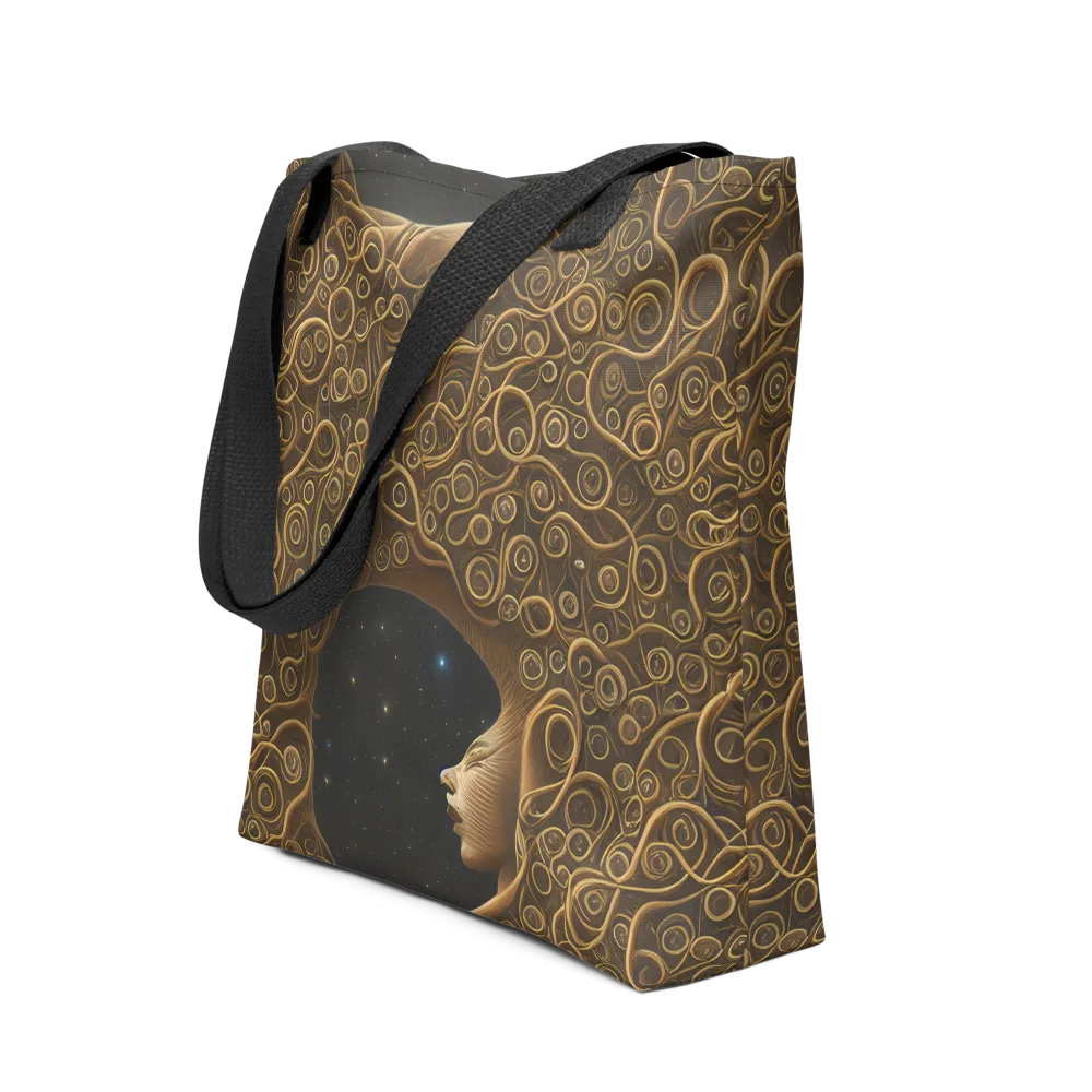 Ethereal Coils on Tote Bag — Front