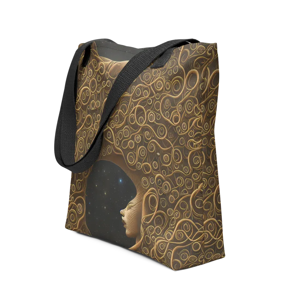 Ethereal Coils on Tote Bag — Front
