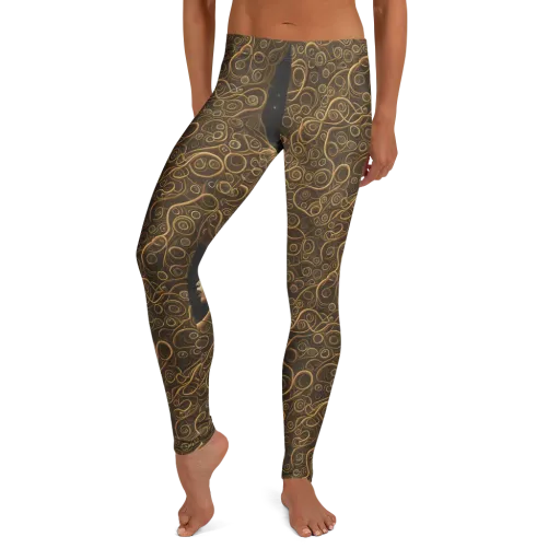 Ethereal Coils on a Leggings