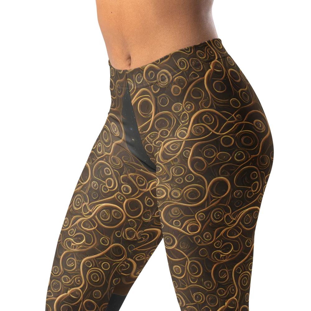 Ethereal Coils on Leggings — Left Front