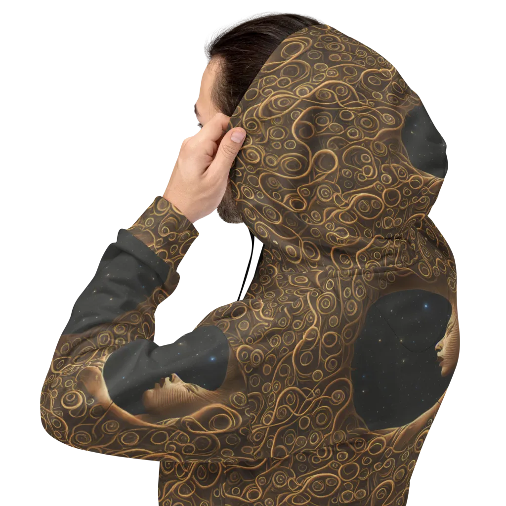 Ethereal Coils on Hoodie — Back