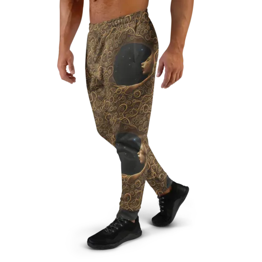 Ethereal Coils on a Men's Joggers