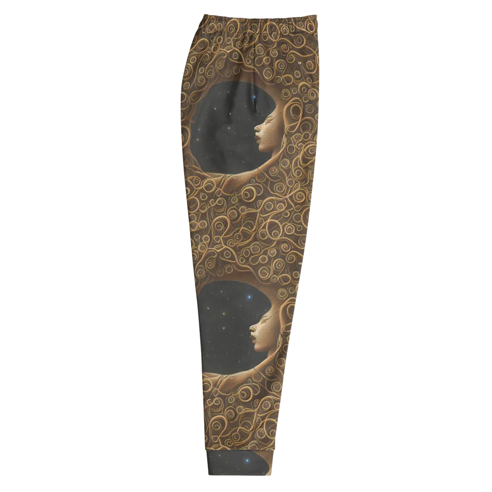 Ethereal Coils on Men's Joggers — Right