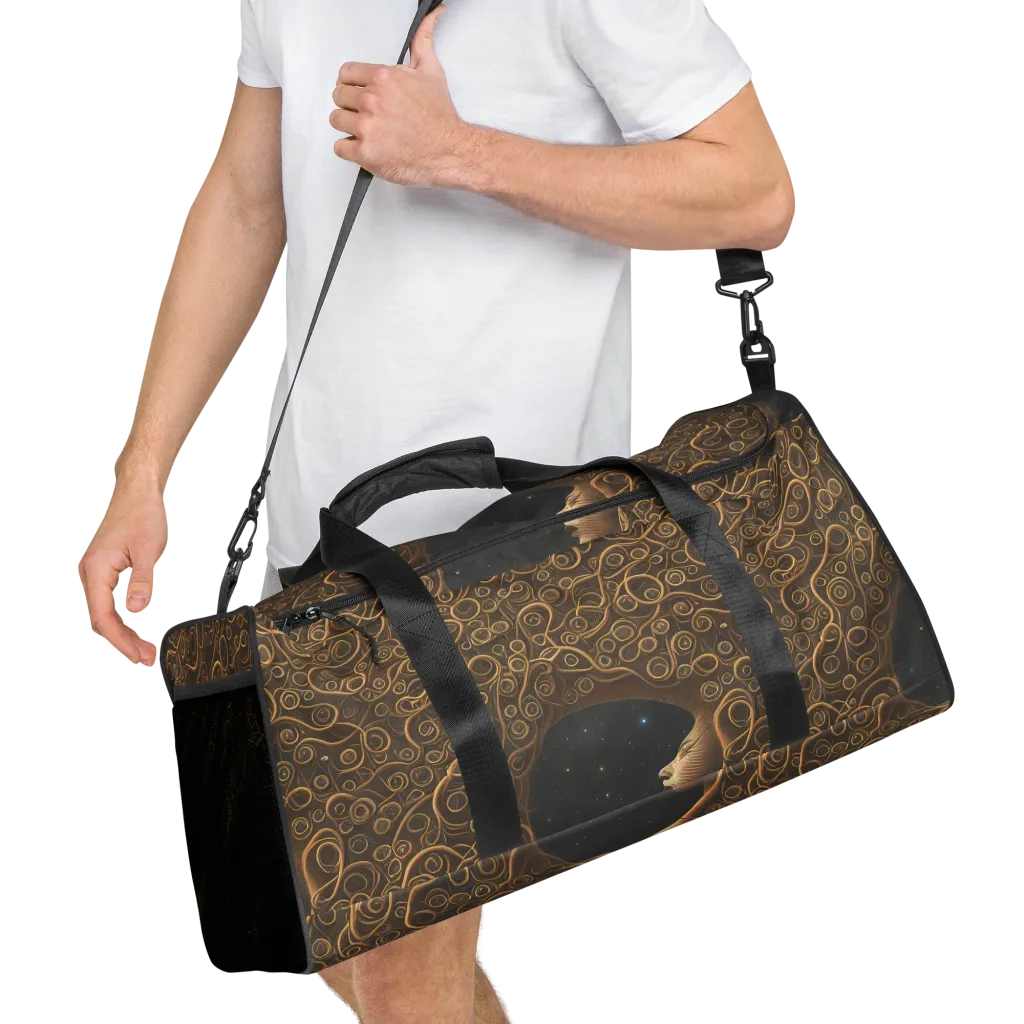 Ethereal Coils on Duffle Bag — Right Front