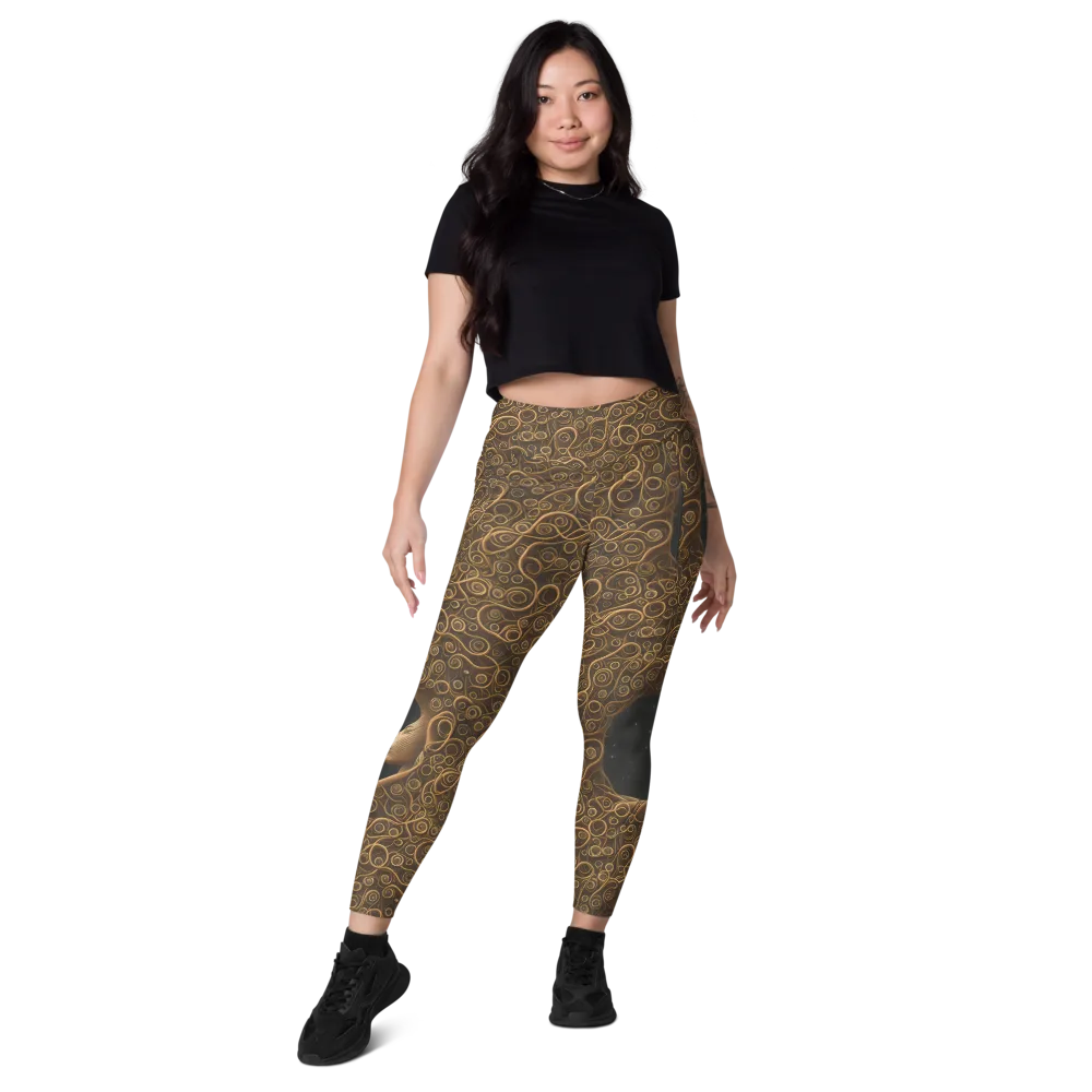 Ethereal Coils on Leggings with Pockets — Front