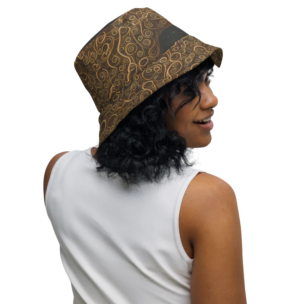 Ethereal Coils on Reversible Bucket Hat — Right Outside