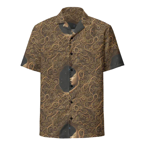 Ethereal Coils on a Button Shirt