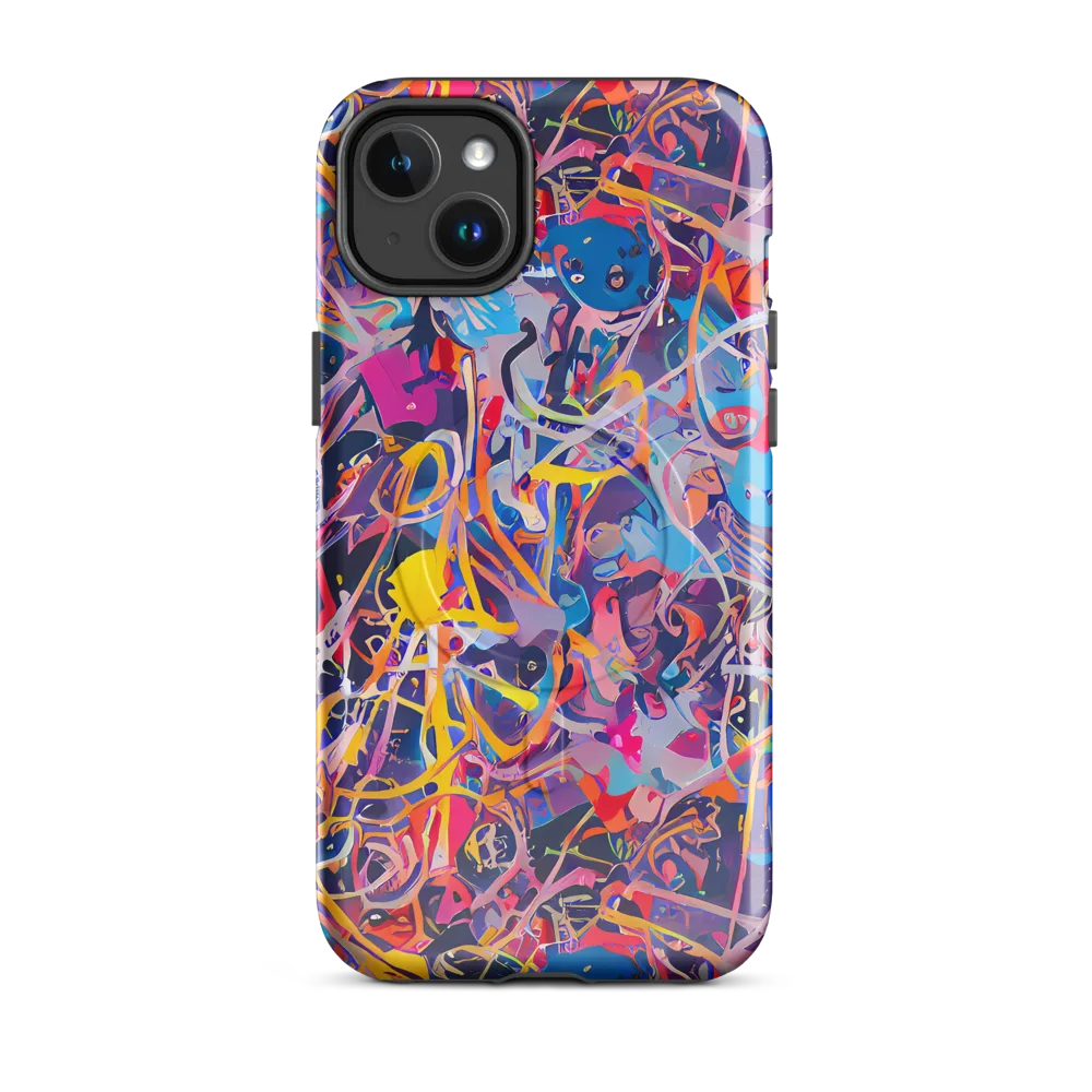 Vibrant Fusion on MagSafe Tough Case for iPhone® — Front