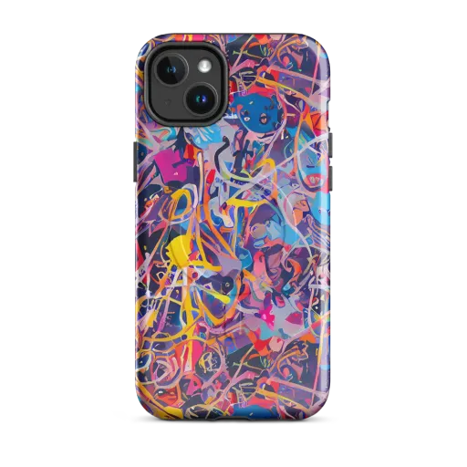 Vibrant Fusion on a MagSafe Tough Case for iPhone®