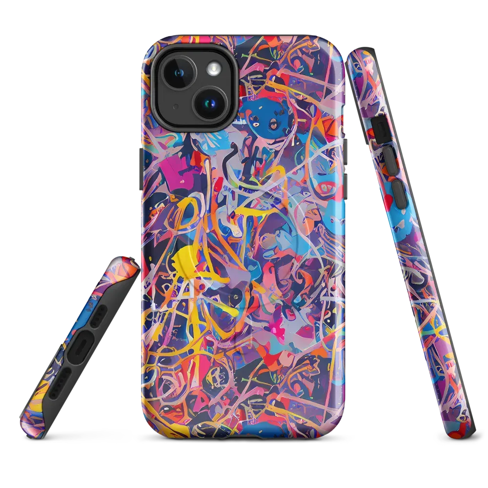 Vibrant Fusion on MagSafe Tough Case for iPhone® — Front